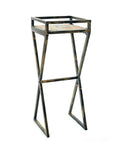 36" Black And Gold Metal Garden Accents Accessories