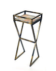 36" Black And Gold Metal Garden Accents Accessories