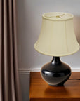 Ivory Monay Shantung Silk Bell Lamp Shade