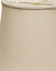 Champagne Pongee Silk Bell Lamp Shade