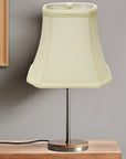 16" Ivory Slanted Rectangle Bell Monay Shantung Lampshade