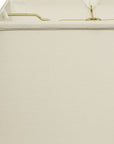 White Linen Lamp Shade