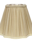 Taupe Shantung Silk Square Lamp Shade