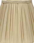 Taupe Shantung Silk Square Lamp Shade
