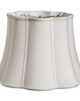 Cream Shantung Silk Novelty Lamp Shade