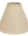 Beige Linen Cone Lamp Shade