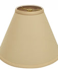 13" Slate Grey Deep Cone No Slub Lampshade