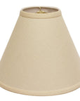 Beige Linen Cone Lamp Shade