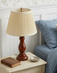 19" Ivory Empire Slanted Broadcloth Lampshade
