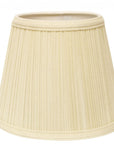 19" Ivory Empire Slanted Broadcloth Lampshade