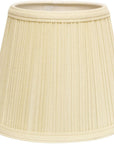 19" Ivory Empire Slanted Broadcloth Lampshade