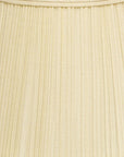 19" Ivory Empire Slanted Broadcloth Lampshade
