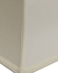 Ivory No Slub Innsbruck Square Lamp Shade
