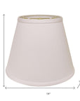 White No Slub Innsbruck Empire Lamp Shade