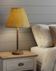 Brown Crinkle Oil Paper Empire Lamp Shade