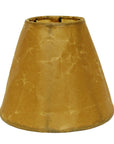 Brown Crinkle Oil Paper Empire Lamp Shade