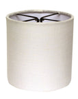 Snow Linen Drum Lamp Shade