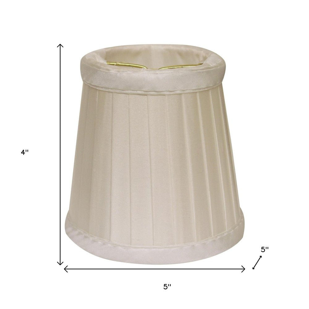 Slate Gray Silk Empire Lamp Shade