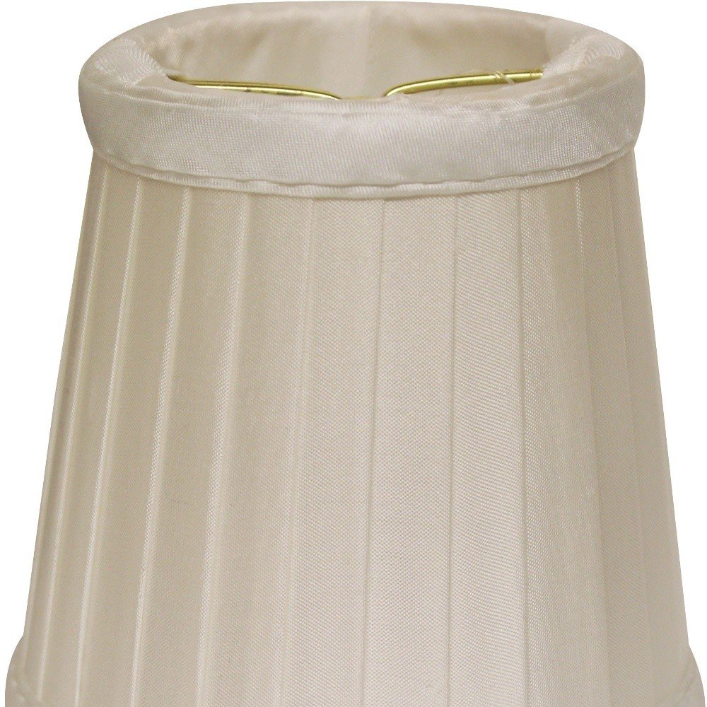 Slate Gray Silk Empire Lamp Shade