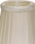 Slate Gray Silk Empire Lamp Shade