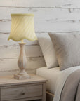Slate Gray Silk Bell Lamp Shade