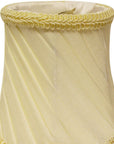 Slate Gray Silk Bell Lamp Shade