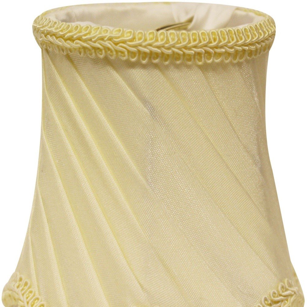 Slate Gray Silk Bell Lamp Shade