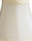 Slate Gray Shantung Silk Bell Lamp Shade