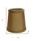 5" Laurel Set of 6 Chandelier No Slub Lampshades