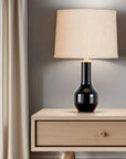 Light Yellow Linen Drum Lamp Shade