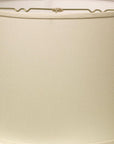 Ivory No Slub Innsbruck Drum Lamp Shade