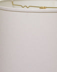 White No Slub Innsbruck Drum Lamp Shade