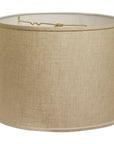 Beige Linen Drum Lamp Shade