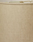 Beige Linen Drum Lamp Shade