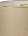 Beige Linen Drum Lamp Shade