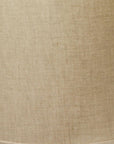 Dark Brown Linen Drum Lamp Shade
