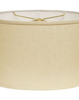 Beige Linen Oval Lamp Shade