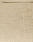 Light Yellow Linen Oval Lamp Shade