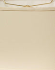 Ivory No Slub Innsbruck Oval Lamp Shade