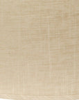 16" Light Wheat Throwback Oval Linen Lampshade