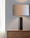 Beige Linen Oval Lamp Shade