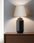 8" Dark Wheat Hardback Empire Linen Lampshade