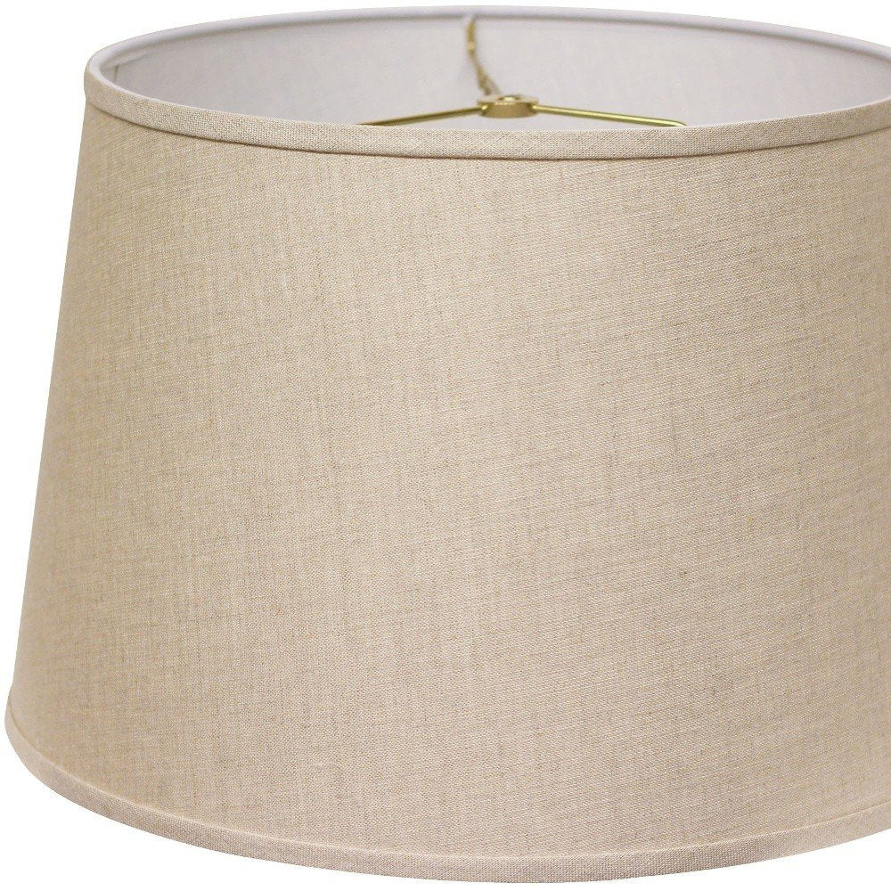 Beige Linen Empire Lamp Shade