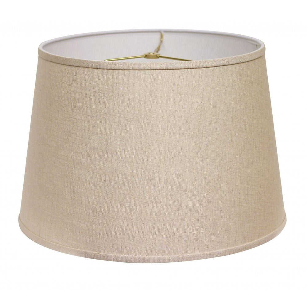 Beige Linen Empire Lamp Shade
