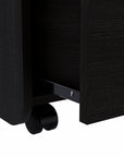 22" Wood Two Drawer Nightstand
