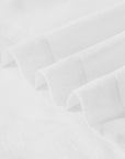 Set of Two 84"  White Solid Modern Window Panels