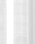 Set of Two 84"  White Solid Modern Window Panels