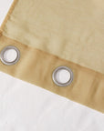 Set of Two 84"  Tan Solid Modern Window Panels
