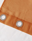 Set of Two 84"  Rust Solid Modern Window Panels