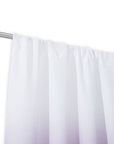 Set of Two 84"  Purple Ombre Window Curtain Panels